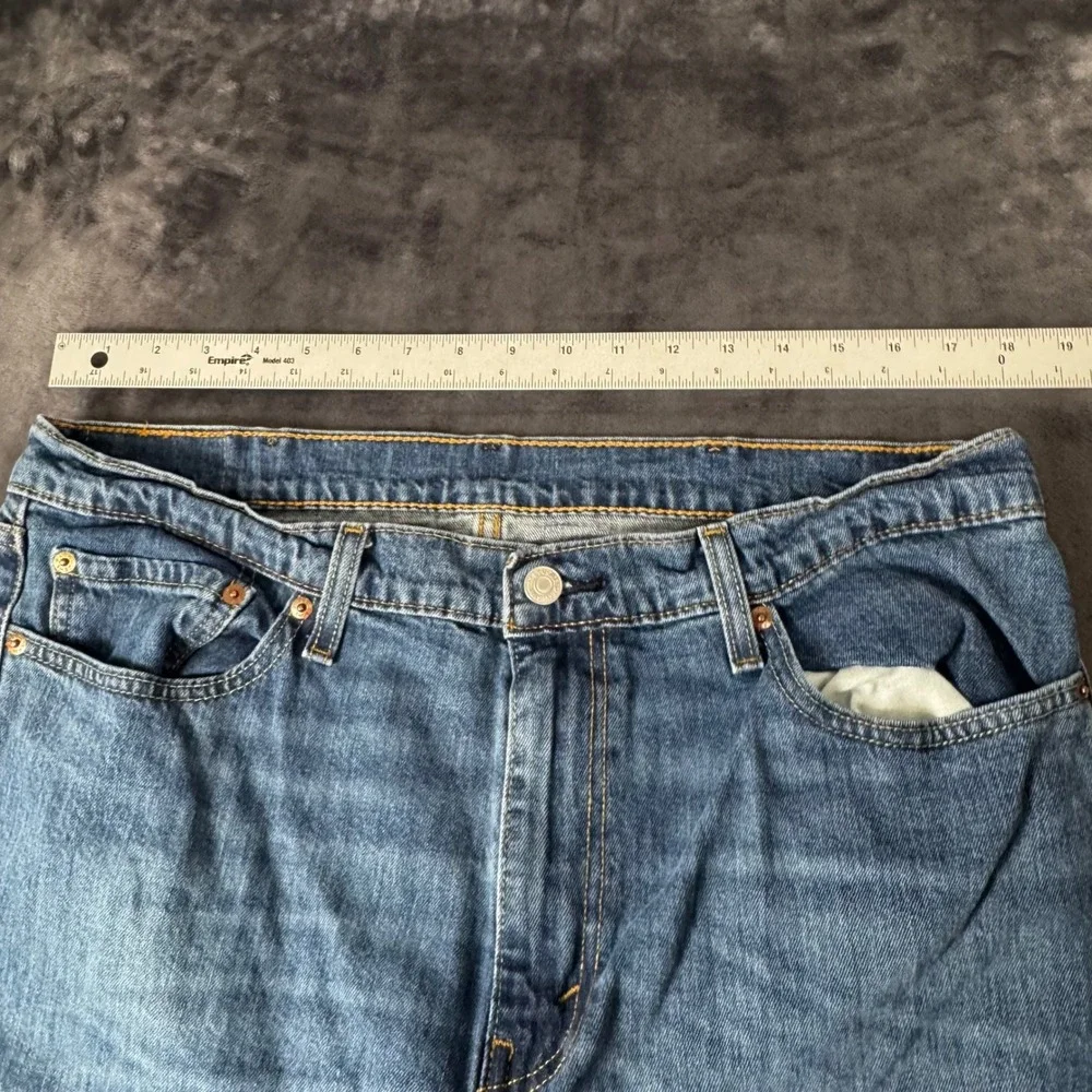 Levi's 511 Slim Fit Jeans Mens 38x32 Blue Medium Wash Denim 04511-1163